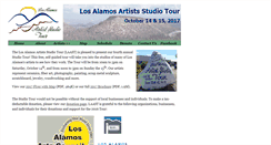 Desktop Screenshot of losalamosstudiotours.com